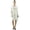 White, variant on Bimba Women's Bikini Swimwear Cover-Up Summer Beach Tunic Dress Kaftan