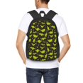 thumbnail image 5 of Balery Cute Cartoon Dinosaurs Green Silhouette Pattern Backpack for Men and Women - Durable 600D Oxford Cloth -Large Capacity, Water-Resistant School, Travel, and Hiking Bag, 5 of 7