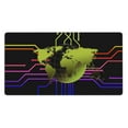 thumbnail image 1 of Extra Large Mouse Pad, Binary Byte World Cyborg Pattern Desk Mat - Square Mouse Pad Non-Slip Rubber Base Mouse Pad for Desktop, Laptop, 29.5 x 15.8 inch, 1 of 8