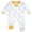 White bunny, variant on Baby Easter Bunny Footed Pajamas Long Sleeve Zipper One-Piece Footie Sleeper for Girls Boys Infant 0-12 Months