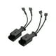 thumbnail image 1 of 2Pcs Cable Pigtail Adaptador Negro Conector de Bocina para el Vehículo Coche, 1 of 1