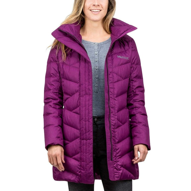 Marmot women's long store down varma jacket