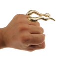 thumbnail image 2 of Anillo de dedo Ajustable Sunnimix Forma de serpiente Color Oro, 2 of 7