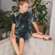 thumbnail image 4 of Fotbe Cloud White Dragon Pijama Estampada de 2 Piezas para Niños – Ropa de Dormir de Manga Corta Cómoda para Niños y Niñas, Camiseta y Shorts de Algodón-Large, 4 of 6