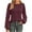 Wine, variant on Womens Long Sleeve Shirts Casual Tops Dressy Outfits Fall Fashion Blouses Lace Clothes Y2k