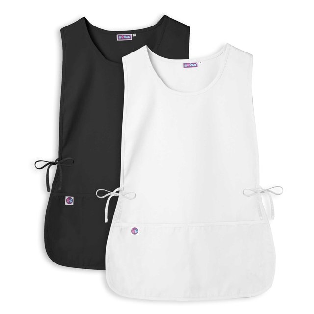 Sivvan Unisex Cobbler Apron 2 Pack - Adjustable Waist Ties, 2 Deep front Pockets
