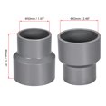 thumbnail image 2 of DWV Reducing Coupling Schedule 40 Gray 1-1/2-inch x 2-inch Socket Gray, 2 of 3