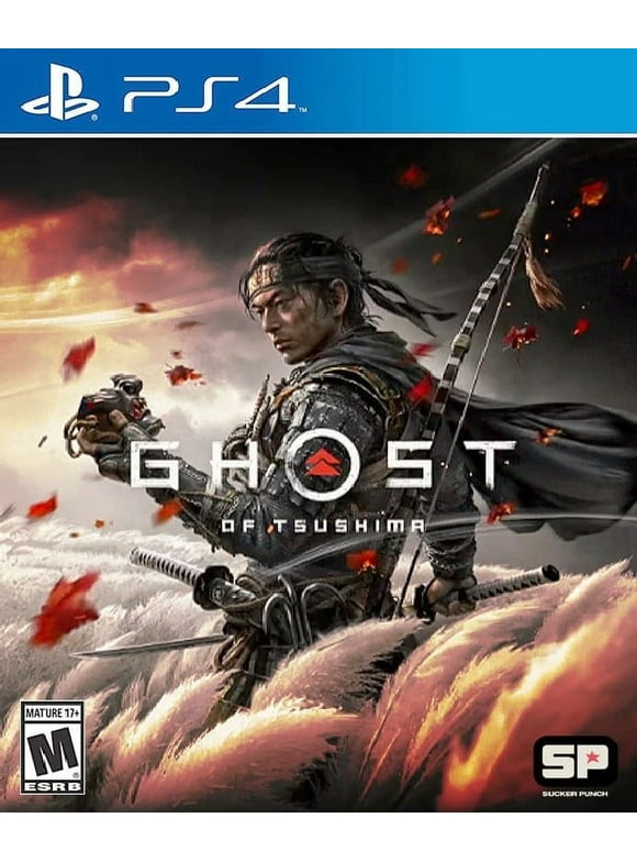 Restored Ghost of Tsushima (Sony Playstation 4, 2020) Fighting Game (Refurbished)