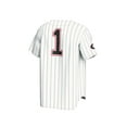thumbnail image 3 of Men's GameDay Greats #1 White Georgia Bulldogs Lightweight Baseball Jersey, 3 of 4
