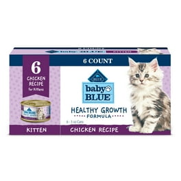 Blue Buffalo Wilderness Grain Free Variety Pack Wet Kitten Food 2 Flavors Salmon Chicken 12 3 Ounce Cans 6 of Each Flavor Walmart