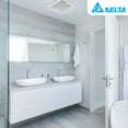 thumbnail image 5 of Delta Breez Bath Exhaust Fan with Adjustable High Speed, 80/110 CFM, White, 5 of 11