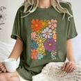 thumbnail image 2 of Raeneomay Oversized T Shirts for Women Fashion Summer Round Neck Drop Sleeves Leisure Short Sleeve Printing Tops, 2 of 6