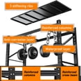 thumbnail image 5 of 3Sets Heavy Duty Garage Shelving,73" H 3000LBS Load Capacity Metal Garage Storage Shelves Adjustable Industrial Shelving Unit for Garage,Warsehouse,Workshop, 5 of 8