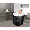 thumbnail image 6 of Hot and Ice Bath Tub for Athletes | Large Capacity 115 Gallons / 433 Liters | Portable Cold Ice Tub | Inflatable Ice Bath for Outdoor Cold Therapy Tub by Mediasonic (MS-100RP), 6 of 6