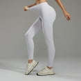 thumbnail image 4 of Riforla Leggings for Women High Waist Seamless Peach Lifting Yoga Pants Non See Through Fitness Running Compression Pants for Women Light Gray XL, 4 of 4