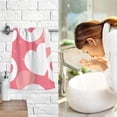 thumbnail image 2 of SKYSONIC 2 PCS Cute Hearts Bath Towels Set 16"x28", Cotton Face Towel Water Absorbent Lightweight Quickdry Hand Towels for Bathroom Ktichen Travel Gym, 2 of 7