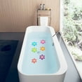 thumbnail image 4 of TOPBATHY 10pcs Colorful Flower Anti-Slip Self-adhesive Sticker Creative Decals for Bathroom Bath Tub Shower Surfaces, 4 of 5