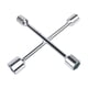 thumbnail image 3 of Lug Wrench 4 vías de la llave cruzada Herramientas de reparación de neumáticos de servicio pesado Tamaños de removolos de tuercas compactos de alta, 3 of 9