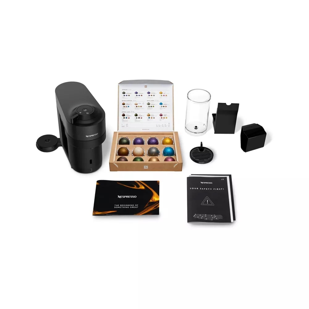 Nespresso Vertuo Pop ブラック コーヒーメーカー Nespresso Vertuo Pop by De'Longhi, Machine Pod Coffee and