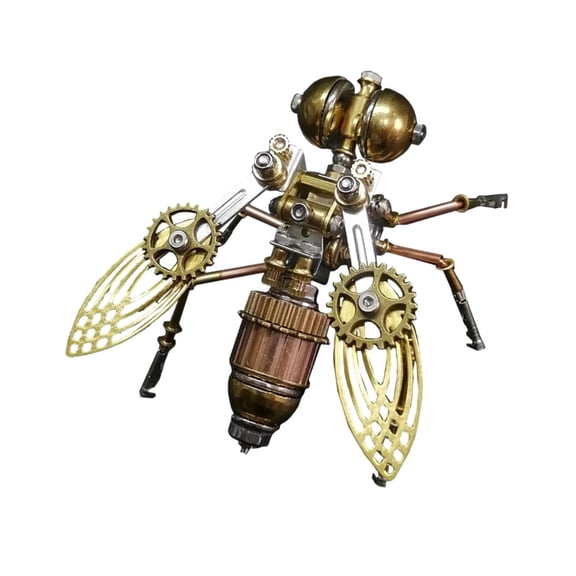 Modelo de de metal 3D, rompecabezas, adorno, regalo hecho a mano, compacto, creativo, fácil de montar, kit de modelo mecánico DIY para adultos y Estilo E