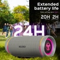 thumbnail image 5 of TREBLAB HD77 - Altavoz Bluetooth Portátil - Potente Sonido 360°, Audio 30W con Graves Impactantes, Batería 20H, IPX6 Resistente al Agua, Antigolpes, Estéreo TWS, Altavoz Bluetooth Inalámbrico para Ext, 5 of 5