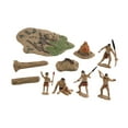 thumbnail image 4 of FashionCha Primitive People Statue Micro Decorative Ornaments Crafts Novelty Primitive Life, 4 of 9