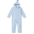 thumbnail image 3 of HappyYEE Womens Halloween Costume Pumpkin Flannel Jumpsuits, Fleece Long Sleeve Pajamas with Pockets, Zipper Hooded Onesie Pajamas for Festival Party Wear, 3 of 8