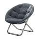 thumbnail image 2 of Silla plegable ligera para acampar Silla lunar Silla compacta con respaldo alto para exteriores Silla plegable perezosa para césped Picnic Pesca gris Soledad Asiento plegable, 2 of 10