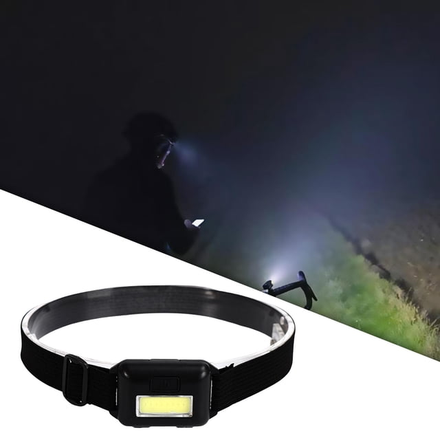 Linternas LED para , banda elástica para la cabeza, luz para senderismo, montañismo, negro Cola Faro al aire libre