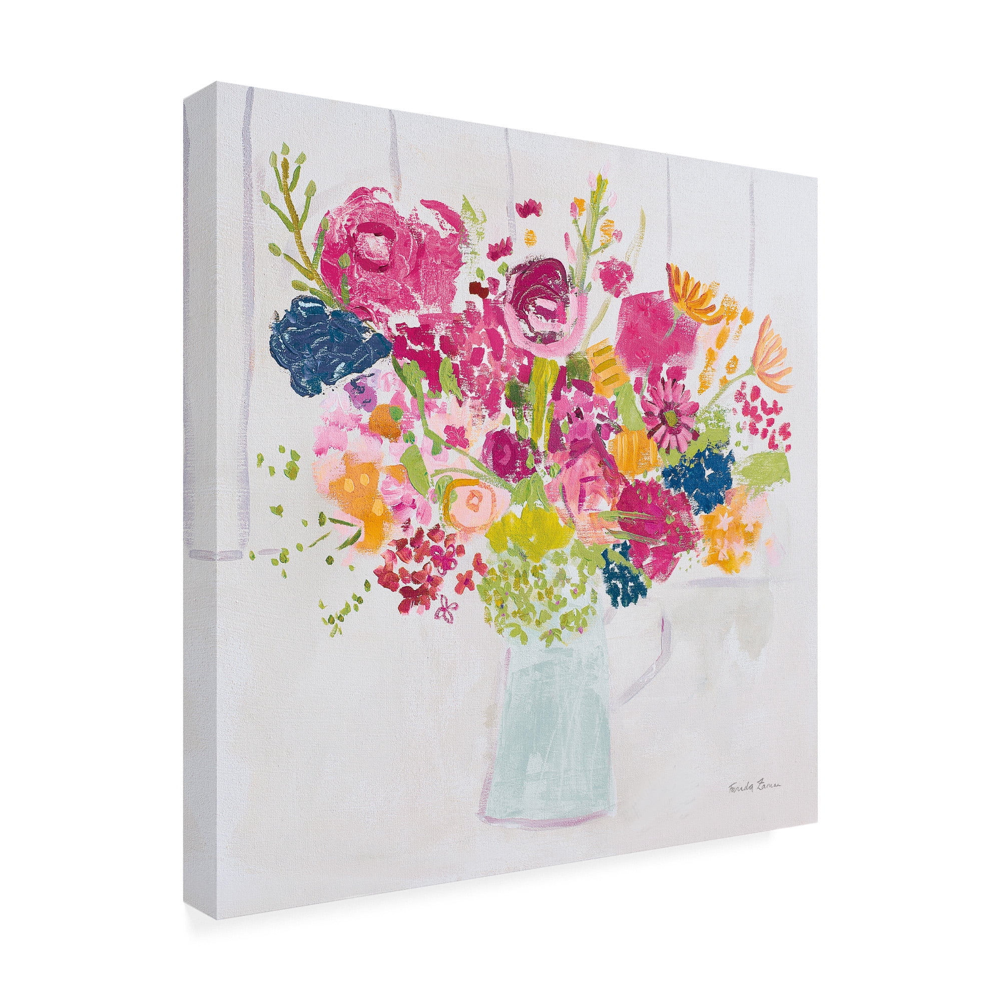 Trademark Fine Art 'Bouquet for You Bright' Canvas Art by Farida Zaman