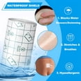 thumbnail image 4 of XIRQI 2026 New 3 Rolls Second Skin Tattoo Cover,Waterproof Tattoo Aftercare Bandage Breathable Tattoo Cover Up Patch Tape Tattoo Film 2",4",6" X 2.2 Yard Tattoo Supplies for Healing Wrap Swimming, 4 of 8