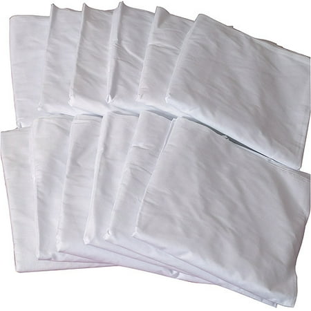 DMI Hospital Bedding Fitted Sheet, White