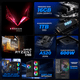 thumbnail image 3 of Xtreme PC Gaming AMD Radeon Vega Renoir Ryzen 7 5700G 16GB SSD 1TB WIFI, 3 of 6