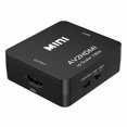 thumbnail image 2 of Convertidor AV RCA a HDMI 1080p 60 Hz Cable adaptador de audio Dispositivo de vídeo compuesto analógico a HDMI, 2 of 8