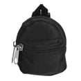 thumbnail image 1 of Mochila con Cremallera para Muñecas Mini Uxcell, Accesorio de Casa de Muñecas, Bolsa Miniatura Linda Perfecta para Decoración de Niñas y Casa de Muñecas & Suministros Diarios (Negro), 1 of 6