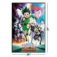thumbnail image 3 of Hunter X Hunter - Framed Manga/Anime TV Show Poster (Key Art - Running) (Size: 24" X 36") (Black Aluminum Frame), 3 of 6