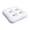 White, variant on White Inflatable Pool Drink Float With Cup Holder Tray Thickened Pvc For Swimming Pool Bar Party