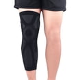 thumbnail image 5 of 1pc Long Knee Pad Sleeve Anti-slip Breathable Knitted Leg Support Protector Outdoor Gym Cycling Basketball Fitness Sportswear Accessories, 5 of 10