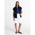 thumbnail image 3 of Time and Tru Women's Barrel Bermuda Shorts, Sizes 0-20, 3 of 6