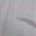 thumbnail image 1 of oneOone Cotton Jersey Fuschia Pink Fabric Asian Suzani Sewing Craft Projects Fabric Prints By Yard 58 Inch Wide, 1 of 5