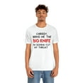thumbnail image 2 of Chrissy, Bring Me The Big Knife Unisex Jersey Short Sleeve Tee, 2 of 8