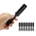 thumbnail image 1 of Peine Para Adelgazar El Cabello De Doble Filo, Peine Ligero Para Adelgazar El Cabello, 10 Piezas De Recorte Con Cuchillas Para Salón Para Cabello Grueso, 1 of 7