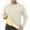 Beige, variant on Mgmyaa Thermal Shirts for Men Fleece Lined Cold Weather Base Layer Long Sleeve Moisture Wicking Undershirt Top