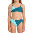thumbnail image 2 of Fozruso Girls Swimsuits Bikini 2 Color Bikini With Adjustable Shoulder Strap Girls Bathing 7 16Y Two-Piece Swimwear Sizes 9-10 Years, 2 of 6