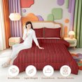 thumbnail image 3 of Erosebridal Abstract Line Art Queen Comforter Set,Aesthetic Striped Comforter Sets Queen,Black Reversible,3pcs,1 Comforter and 2 Pillowcases, 3 of 7