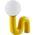 thumbnail image 2 of Livabliss Oyri Modern Accent Table Lamp, 15-inch, Yellow with White Shade, 2 of 5