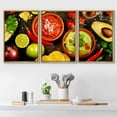 thumbnail image 2 of wall26 - Mexican Food Concept - Framed Canvas Art Wall Art - 24"x36"x3 NATURAL, 2 of 5