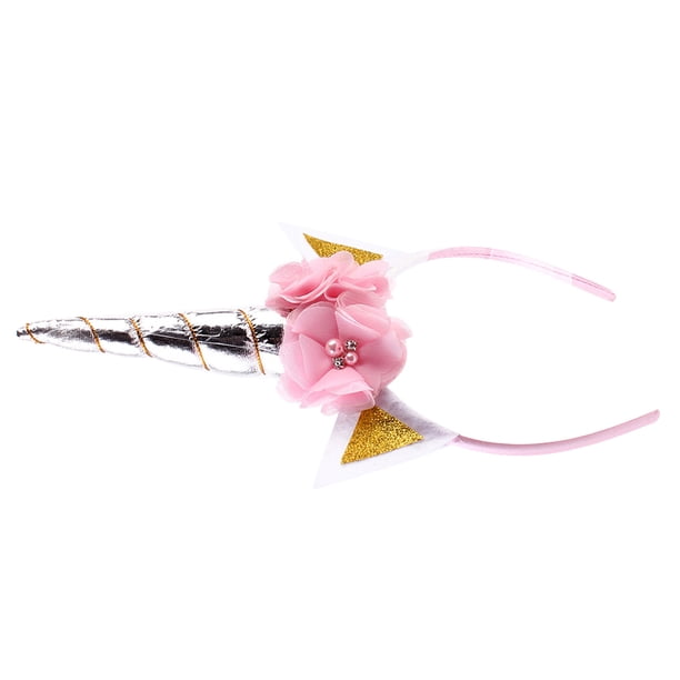 Flower Hairband Headwear Diadema Niñas - Pta, se describe Sunnimix Cinta para el oído del gato