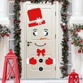 thumbnail image 6 of dajkiuy Christmas Snowman Refrigerator Sticker Set, Cute Snowman Fridge Stickers Decoration for Wall Door Party Supplies Home Decoration, 6 of 9