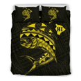thumbnail image 1 of Hawaii Polynesian Mahi - Mahi Common Dolphinfish Bedding Set - Yellow, 1 of 6